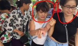 Hotgirl bán tăm giá với giá 'cắt cổ 'ở Hồ Hoàn Kiếm bị đưa lên Công an phường