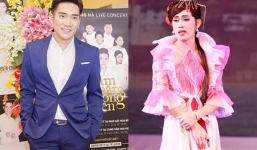 Hoài Linh 'làm vợ' Quang Hà trong liveshow tiền tỷ