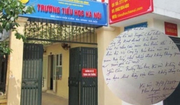 Phụ huynh viết chằng chịt ý kiến trên tờ thông báo đóng bảo hiểm Y tế của trường Tiểu học Hà Nội gây tranh cãi