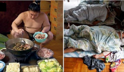 Vén màn cuộc sống của những lực sĩ Sumo: Ăn 8000 calo/ngày và thở bình oxy khi ngủ