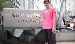 Ánh Viên thăm căn hộ được tặng và khánh thành hồ bơi mang tên nàng “tiểu tiên cá”