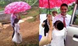 Đám cưới của cặp đôi chú rể đầu 9x, cô dâu đầu 8x như truyện cổ tích có thật