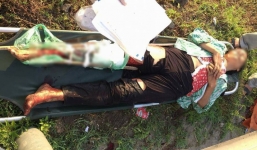 Truy bắt tài xế trốn chạy hàng trăm km sau khi đâm nát chân người nhặt ve chai