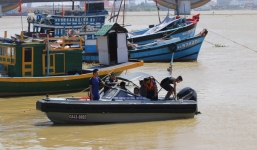 Đi câu cá, cụ ông rơi xuống sông Hàn mất tích