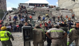 Video: Kinh hoàng động đất ở Mexico khiến hơn 240 người tử vong