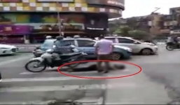 Truy tìm đôi nam nữ điều khiển xe máy  đâm cụ ông tử vong rồi bỏ chạy