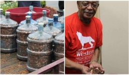 Cụ ông tích cóp tiền xu trong 45 năm và bài học đắt giá về việc trân trọng tiền lẻ