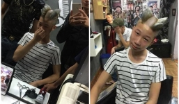 Nam thanh niên cắt tóc kiểu 'Ngưu Ma Vương' cực độc đón trung thu