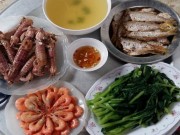 Mâm cơm hải sản 33.000 đồng gây tranh cãi trong cộng đồng mạng