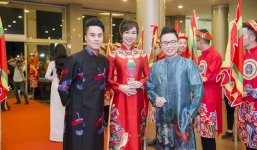 Á hoàng Hải Anh rạng rỡ hội ngộ MC Lê Anh 