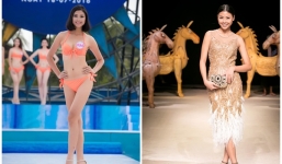 Người đẹp biển Đào Thị Hà lộng lẫy trên sàn diễn sau một thời gian 'mất tích'