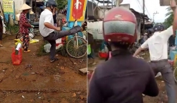 Vụ Trưởng công an xã đá bay thau cá ngoài chợ: Yêu cầu xin lỗi người dân