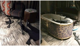 Sốc với hình ảnh bên trong phòng khách sạn của kẻ xả súng Las Vegas