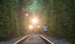 Chụp ảnh 'tự sướng' trên đường ray, 3 sinh viên xấu số bị tàu cán tử vong