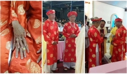 'Đám cưới kim cương' của ông bà gần 90 tuổi khiến cộng đồng mạng ngưỡng mộ 