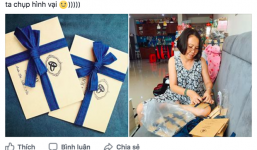 'Má Năm' tự tay thắt nơ thiệp cưới, chuẩn bị kỹ càng cho con gái Khởi My lên xe hoa về nhà chồng!