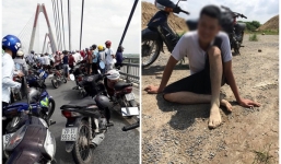 Hà Nội: Nam thanh niên nhảy cầu tự tử rồi bơi vào bờ an toàn