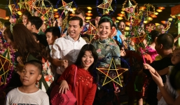 500 đèn ông sao bừng sáng Văn Miếu tạo dấu ấn trong 'Thu Vọng Nguyệt'