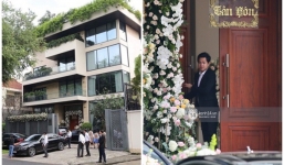Choáng với biệt thự triệu đô nhà chú rể Trung Tín