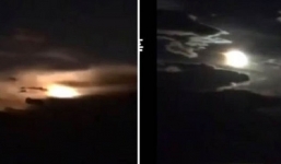 “Siêu sao băng” phát nổ tạo ra một quả cầu lửa trên bầu trời 