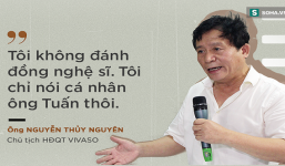 Vụ gọi Quốc Tuấn là Chí Phèo, chủ Hãng phim truyện VN: 'Anh ta đứng lên chửi, còn định đánh nhau với tôi'
