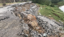 Thông tin mới vụ đường 68 tỷ ở Nghệ An 'biến mất' trong vài giờ