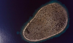 Sự thật bất ngờ phía sau hình ảnh 'dấu vân tay' khổng lồ giữa đại dương mênh mông