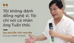 Vụ gọi Quốc Tuấn là Chí Phèo, chủ Hãng phim truyện VN: 'Anh ta đứng lên chửi, còn định đánh nhau với tôi'