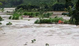 Hình ảnh ngập lụt tại các tỉnh miền Trung
