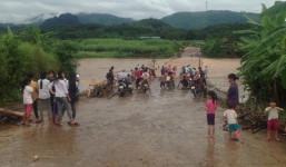 Hòa Bình: 3 người chết, nhiều người mất tích, một làng có nguy cơ xóa sổ do mưa lũ
