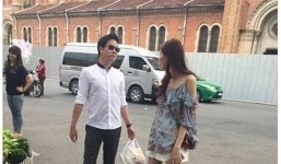 Hoa hậu Đặng Thu Thảo lần đầu xuất hiện cùng chồng sau lễ cưới xa hoa