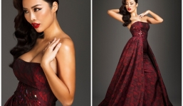 Cựu tiếp viên hàng không Việt Nam Airlines khoe nhan sắc rực lửa chuẩn bị thi Hoa hậu