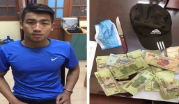 Bắc Ninh: Bắt thanh niên cầm dao xông vào ngân hàng cướp tiền