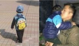 Bé trai 4 tuổi mất tích 78 tiếng bất ngờ trở về với balo đựng gần 700 triệu tiền mặt