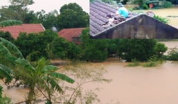 Thanh Hóa lặp lại trận lụt lịch sử, người dân leo nóc nhà chạy lũ