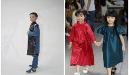 Ngắm dàn mẫu nhí xinh như thiên thần của Xuân Lan tạo dáng trước ống kính
