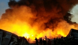 Cháy lớn tại xưởng sản xuất nhựa, thiệt hại ước tính hơn 3 tỷ đồng