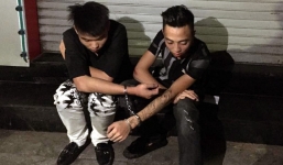 Dẫn đầu đoàn xe máy gần 30 chiếc lao thẳng vào cảnh sát ở hồ Gươm