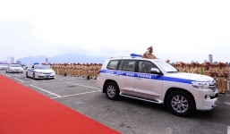 Dàn xe chuyên dụng hiện đại nhất của CSGT tại APEC 2017