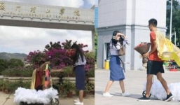 Chàng trai 'đạp gió cưỡi mây' đến tỏ tình với cô gái thầm yêu 4 năm