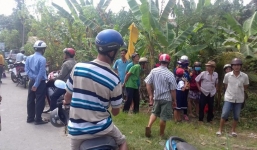 Phát hiện thi thể người đàn ông cháy đen trong vườn chanh