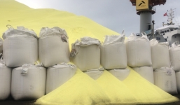 Di dời khẩn cấp 40.000 tấn lưu huỳnh để lộ thiên tại cảng Hải Phòng