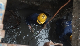 Vụ tắc cống dẫn khiến 'siêu máy bơm tê liệt': Phát hiện có chất kết dính 