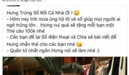 Mr Đàm nổi giận quyết tìm ra kẻ mạo danh facebook đi phát thẻ cào để trị tội