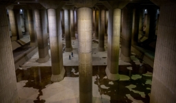 'Giải mật' cống ngầm lớn nhất thế giới ở Nhật, siêu bão mưa 3 ngày liền cũng không ngập