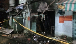 Cháy nhà giữa đêm, 2 bà cháu tử vong thương tâm
