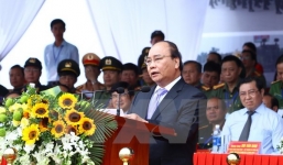 Thủ tướng dự Lễ xuất quân và diễn tập phương án chống khủng bố, bảo vệ APEC 2017
