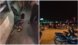 Cãi nhau với bạn trai, cô gái bất ngờ trèo qua lan can nhảy xuống sông