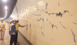 Thông tin mới nhất vụ hầm Hải Vân xuất hiện hàng loạt vết nứt