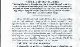 53 cán bộ thiếu tiêu chuẩn vẫn được bổ nhiệm